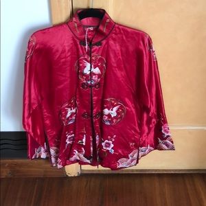 Vintage Chinese Embroidery top